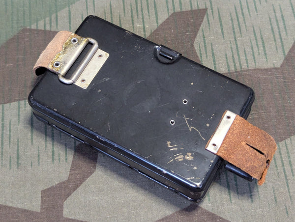 Daimon Wehrmacht Flashlight Damaged Leather Button Loop