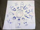 Reproduction Risqué Pinup Phrenology Kerchief Bandana