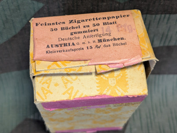 Original Austria Brand Cigarette Rolling Paper Box +1 Rolling Papers