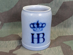 Hofbräu 1/2L HB Beer Krug