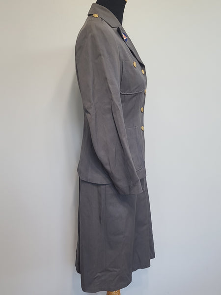 Women's Civil Defense Jacket & Skirt <br> (B-36" W-26" H-35")