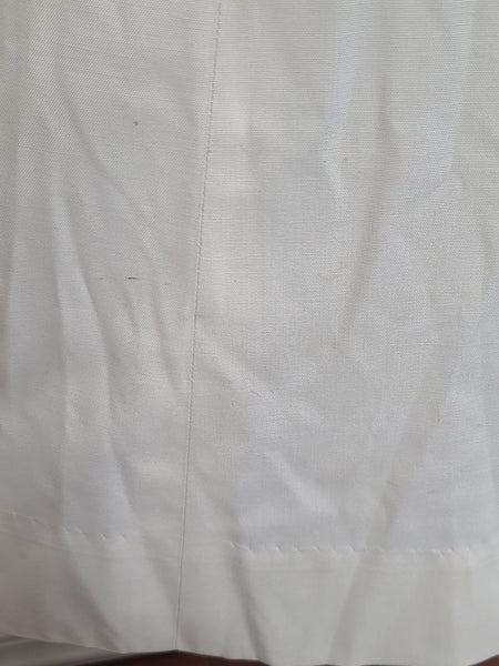 US Navy WAVES White Uniform Jacket & Skirt <br> (B-36" W-24" H-34")