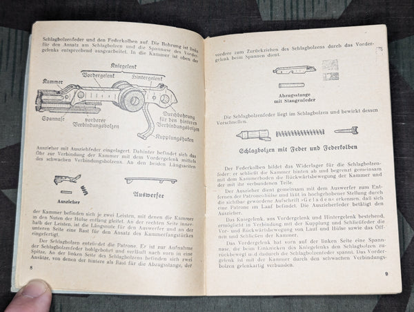 Die Pistole 08 Luger Handbuch