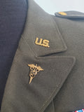 Army Nurse Uniform Jacket and Skirt <br> (B-33" W-26" H-35")