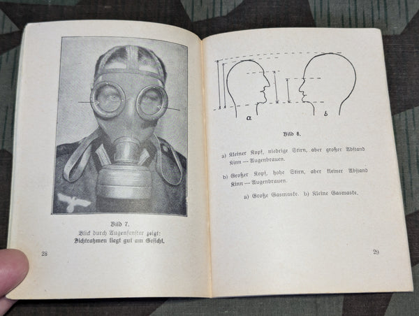 Soldier's Gas Warfare Booklet and Leaflet