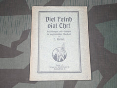 Many Enemies Much Honor Book