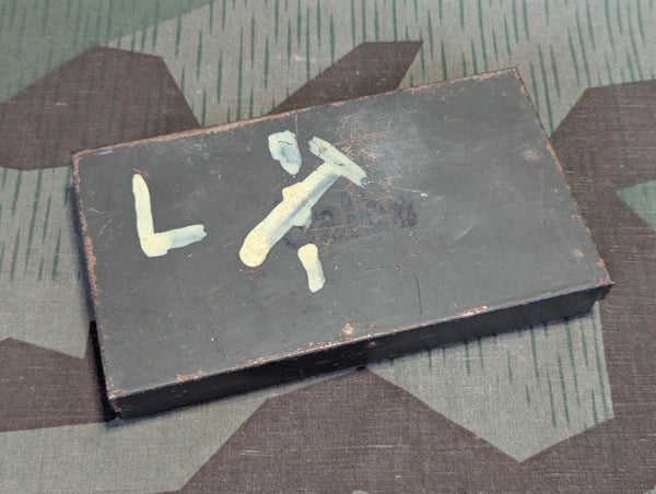 Large Salbe Tin Reused