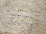 Empty Photo Album Soldatenzeit Hand Painted Wood Cover 9 Battr. Regt.257