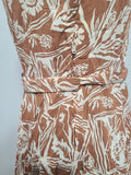 Harvest Print Dress <br> (B-36" W-30")