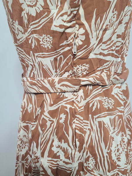 Harvest Print Dress <br> (B-36" W-30")