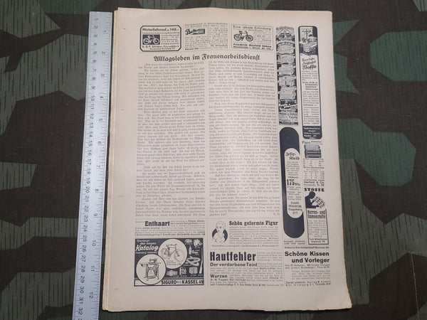 Sonne ins Haus Magazine Heft 8 1937