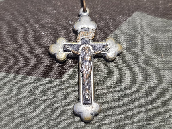 German Rosary with Off-White Beads