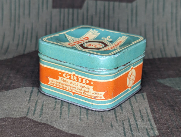 Small Grip Stahlstecknadeln Sewing Pin Tin