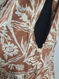 Harvest Print Dress <br> (B-36" W-30")