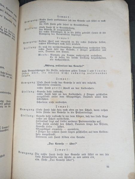 Unterrichts Themen Training for NCO's and Squad Leaders 1942