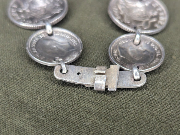 Australian Coin Bracelet 1943