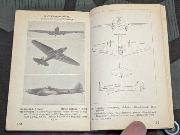 1943 Kriegsflugzeuge Aircraft Identification Book