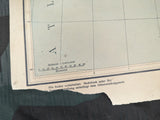 1941 British Islands and Northern France Map (Kriegshäfen u. Festungen)