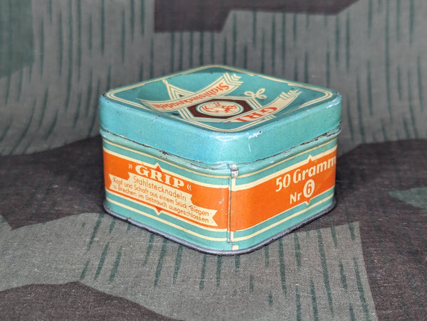 Small Grip Stahlstecknadeln Sewing Pin Tin