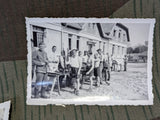 8 Soldier Photos Montbéliard France May 1942 (Writing on the Backs)