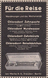 Chlorodont Travel Toothbrush Tin