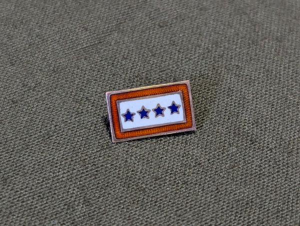 Four Star Son in Service Pin