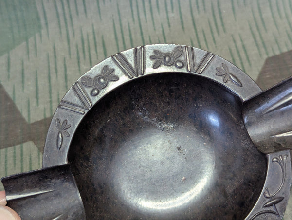 Brown Bakelite Ashtray Gebrüder Götz