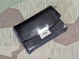 German Black Wallet with Coin Purse NOS