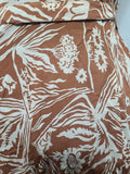 Harvest Print Dress <br> (B-36" W-30")