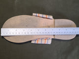 Sinclair Wood Product Wooden Shower Shoes Sandals (Size M)