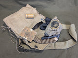 Original 1917 US Gasmask Size 3 Named W.F.Manire