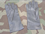 German Insulated Gray Leather Gloves 9 1/2