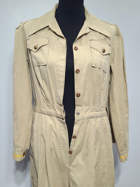 Women's War Worker Coveralls <br> (B-38" W-29.5"-33" H-41")