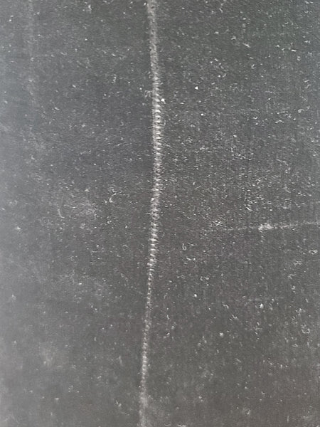 German Black Velvet Dress with Sequin Bow <br> (B-36" W-27" H-35")