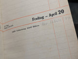 Ashelm Business Day Book Calendar 1945