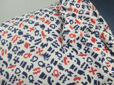 Symbols Novelty Print Dress <br> (B-41" W-35" H-41")