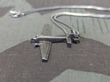 Junkers JU52 Airplane Necklace