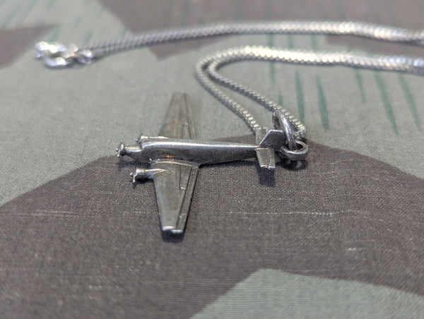 Junkers JU52 Airplane Necklace