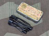 German Safety Pins in Tin