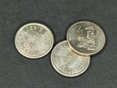 Allied Officers Club Naples Italy Tokens (Lot of 3)
