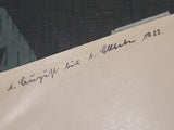 Skizzenbuch 1933 Sketch Book Franz Illner