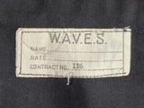 Navy WAVES Uniform Set: Jacket and Skirt <br> (B-34.5" W-24" H-33")