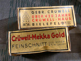 Mekka Gold Paper Tobacco Sales Box (Lot of 2)