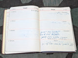 1941 Pocket Calendar Soldier Stationed in Belgium