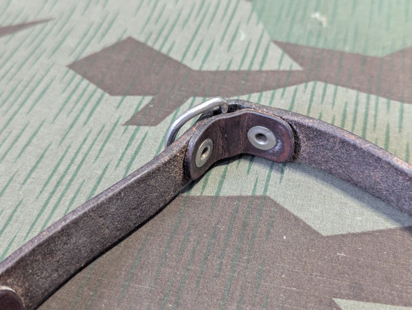 German Leather Dog Muzzle and Collar