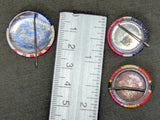 Roosevelt for President Pins (Lot of 3)