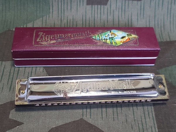 Zigeuner-Musik Harmonica in C in Box