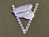 V for Victory with Army Air Corps Hat Sweetheart Pin