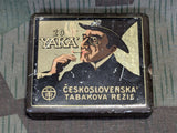 Original YAKA Czechoslovakian Cigarette Tin