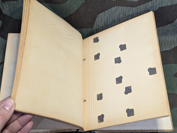 Wehrmacht Kriegs Erinnerungen Photo Album EMPTY